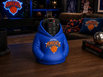 NY Knicks Phone, Keys, Remote Controller Holder