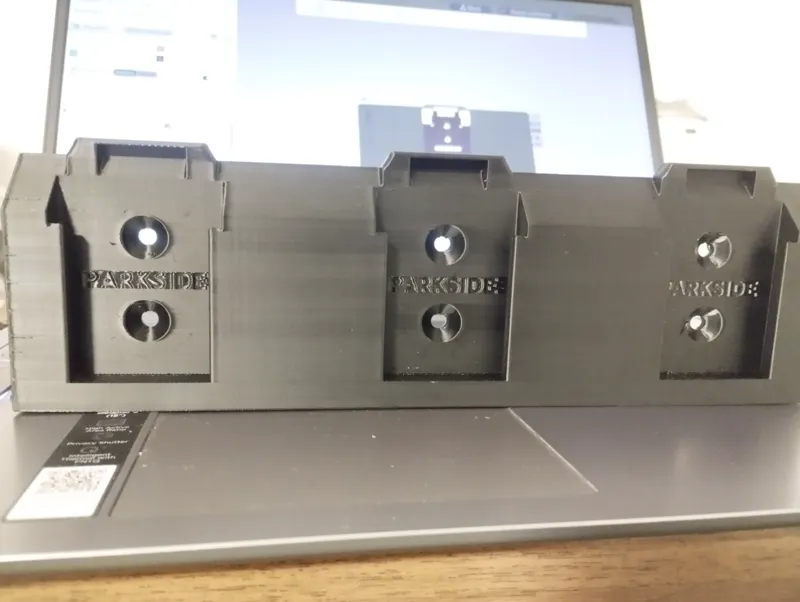 Parkside Battery Holder Trio