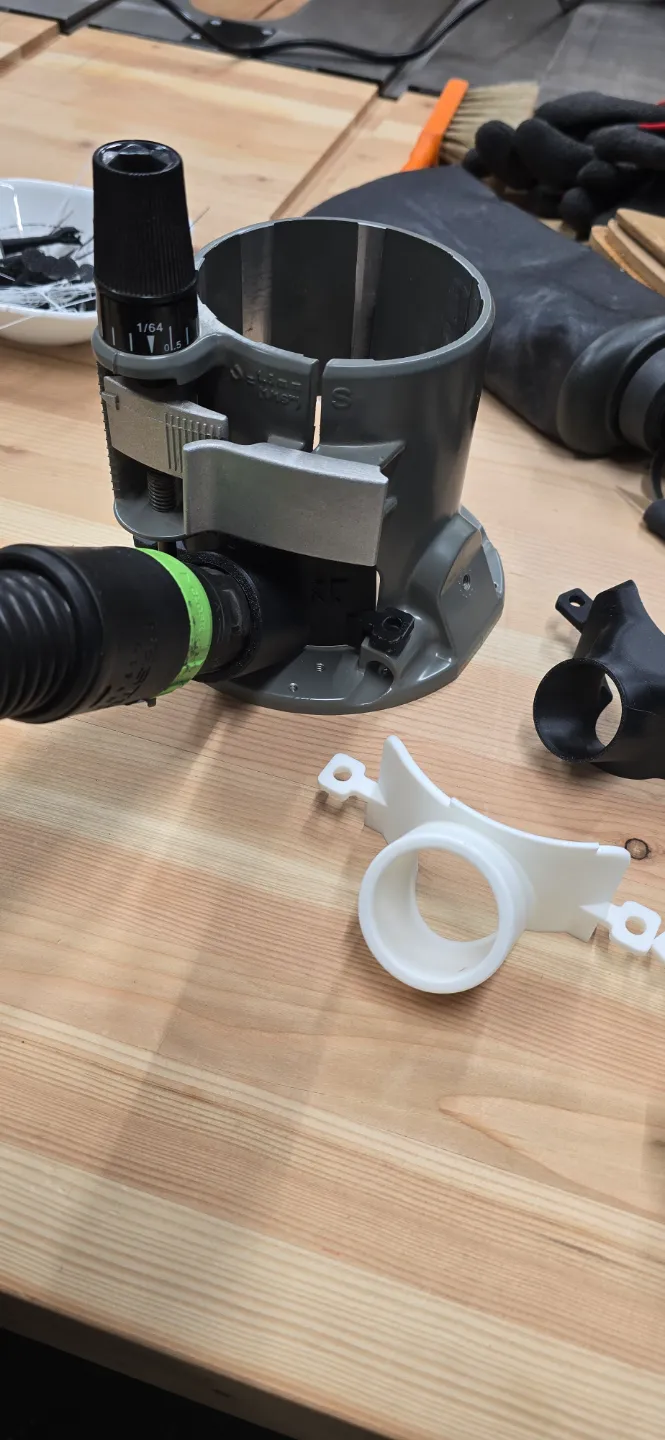 Bosch Router Dust Extractor by naregj91 - MakerWorld