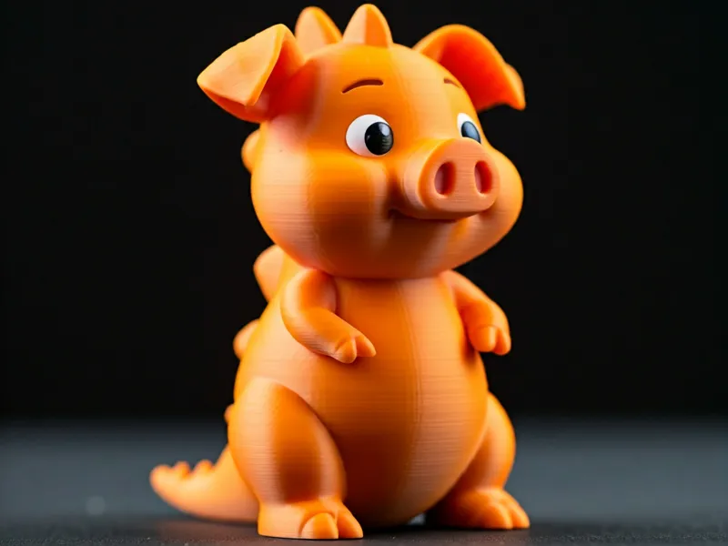 Cute Piggy Dinosaur