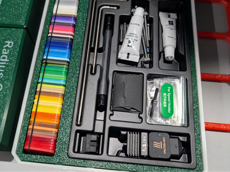 4x3 - H2D Parts Tray & Samples Multibin Top