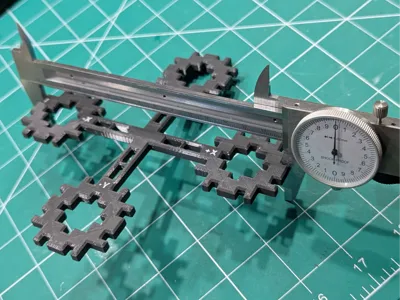 Mean's Shrinkage Dimentional Calibration Tool