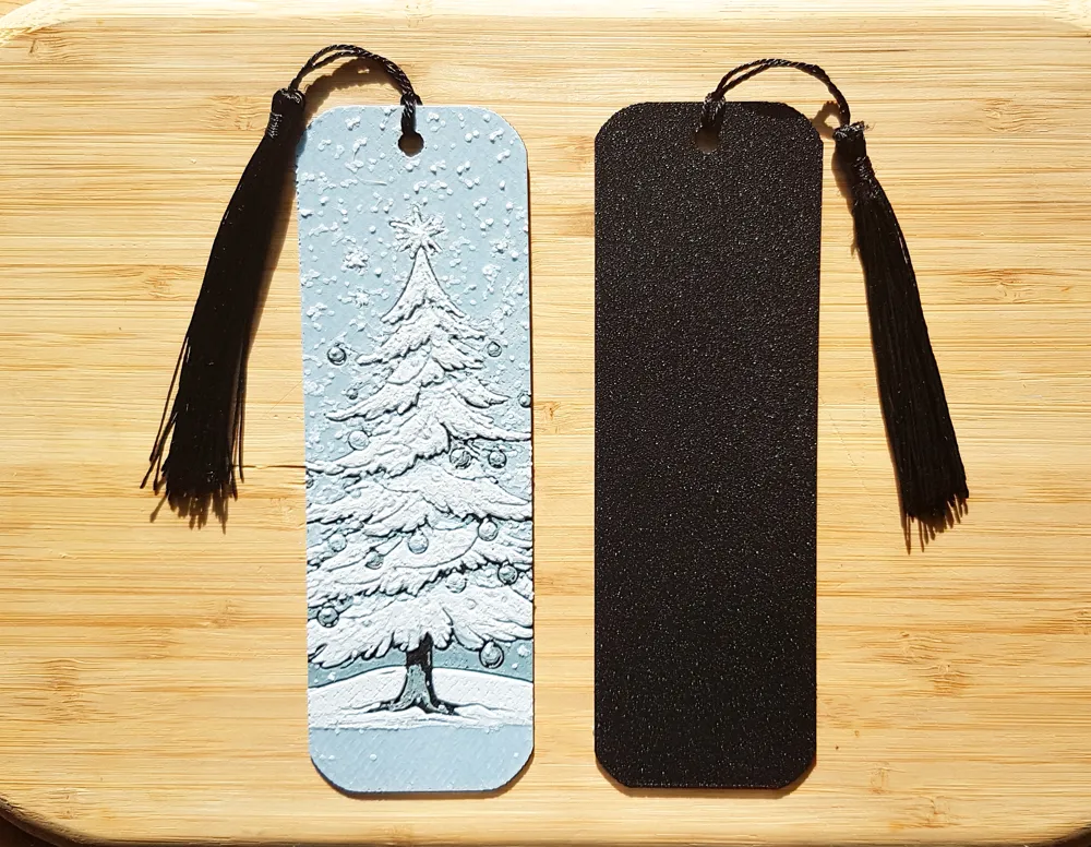 Christmas Tree Bookmark, Hueforge by Dame Jo MakerWorld: Download Free ...