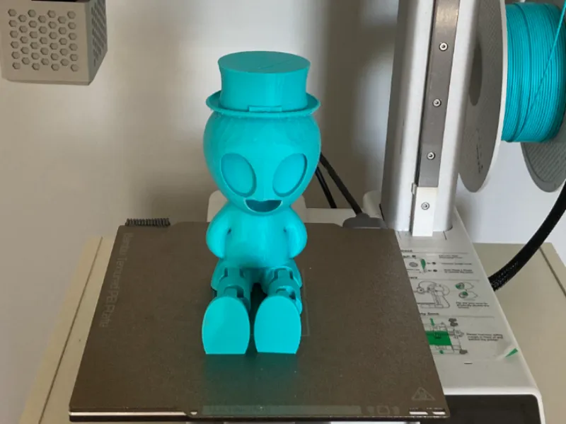 Alien Buddy with Hat (Large)!