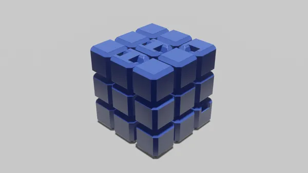 Casse-tête cube réflexions
