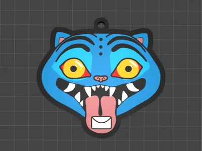 Derpy KPop Demon Hunters Keychain - 4 and 7 Colors