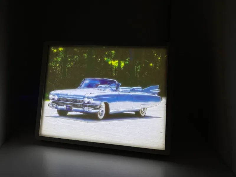Colored Lithophane — 1959 Cadillac Eldorado