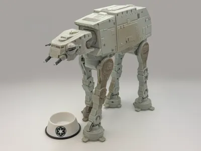 AT-AT Walker Dog Bowl