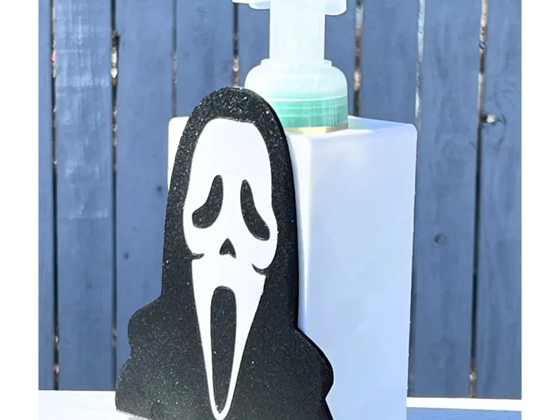 Clip on Ghost Face Bath & Body works soap  Pen cup