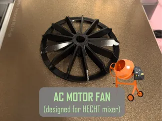 AC motor fan (for Hecht)