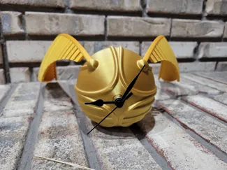 Golden Snitch Clock