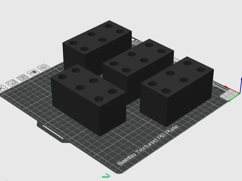 2in X 4in Brick with drain holes