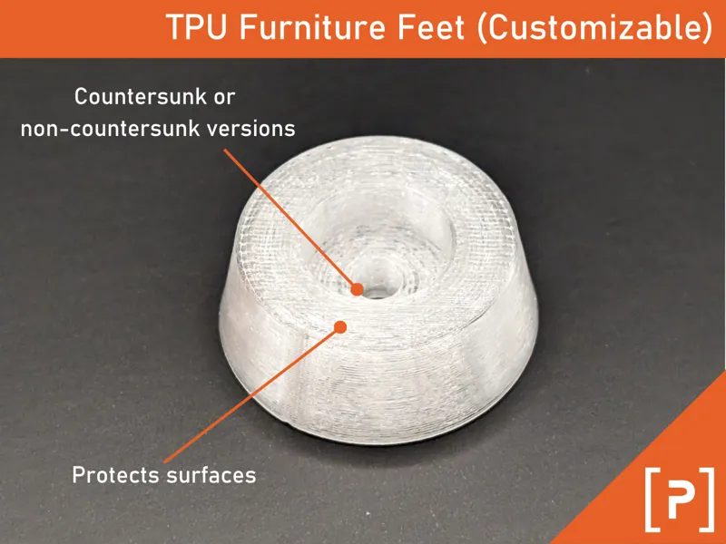 Parametric Furniture Feet TPU