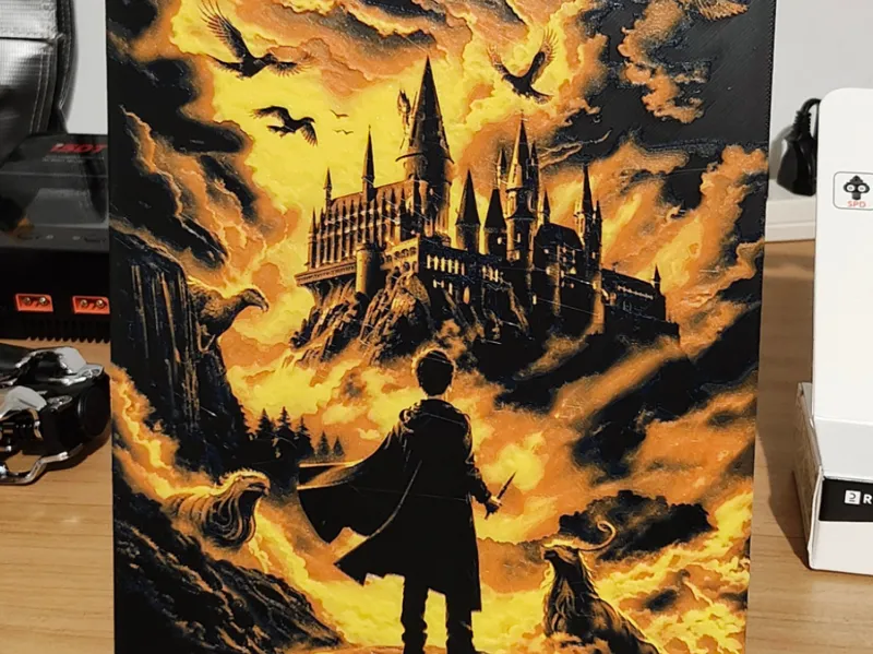 Harry Potter Hogwarts Hueforge