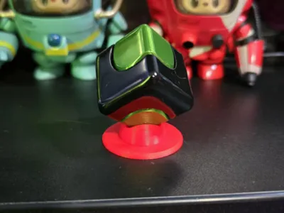 simple fidget cube spinner holder