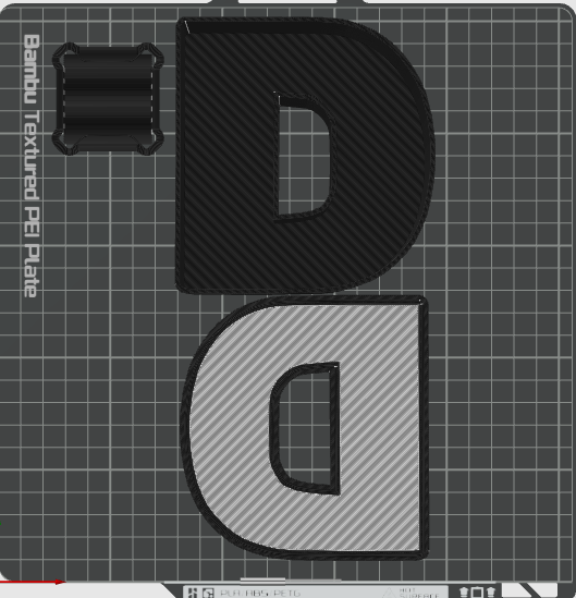 Miniatura 4 do modelo 3D Letras A-Z