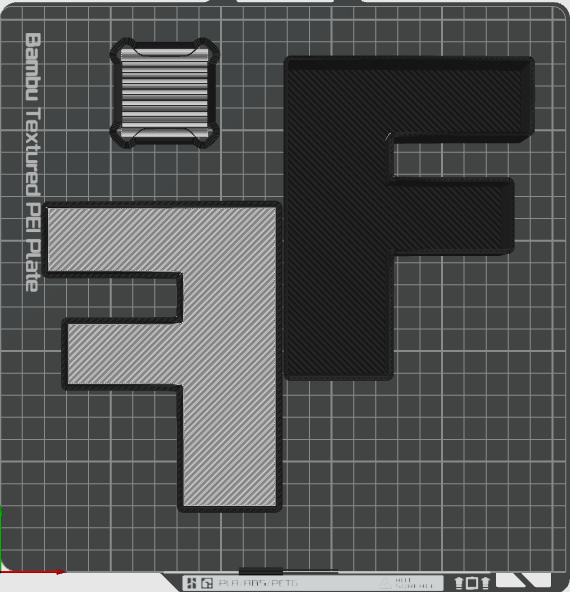 Miniatura 6 do modelo 3D Letras A-Z