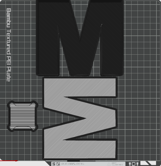 Miniatura 13 do modelo 3D Letras A-Z