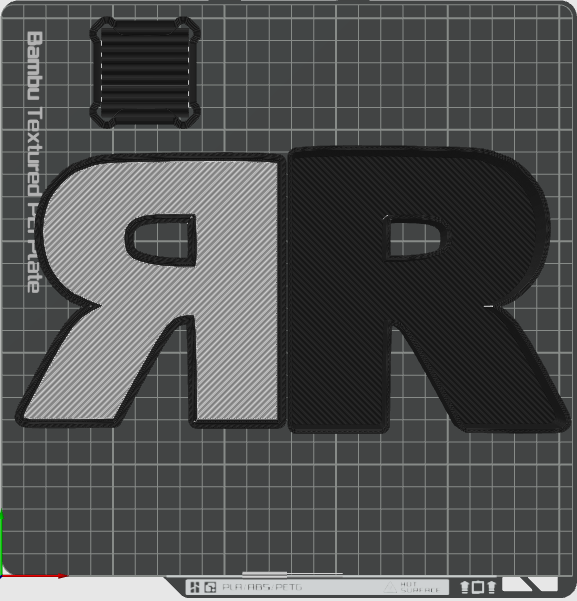 Miniatura 18 do modelo 3D Letras A-Z