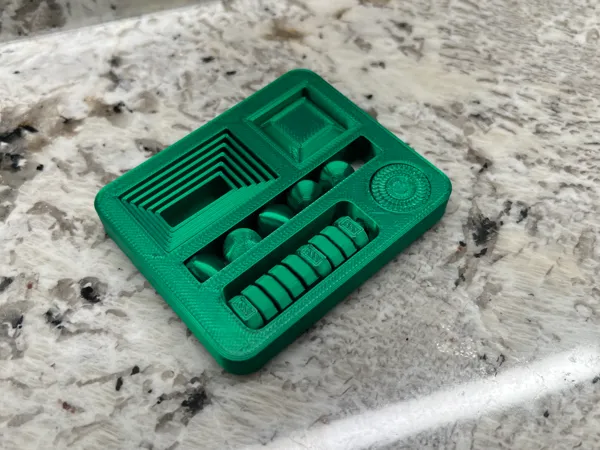 Carte fidget domaine public