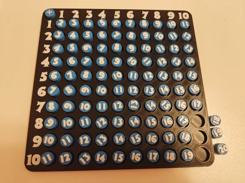 Addition Math Board