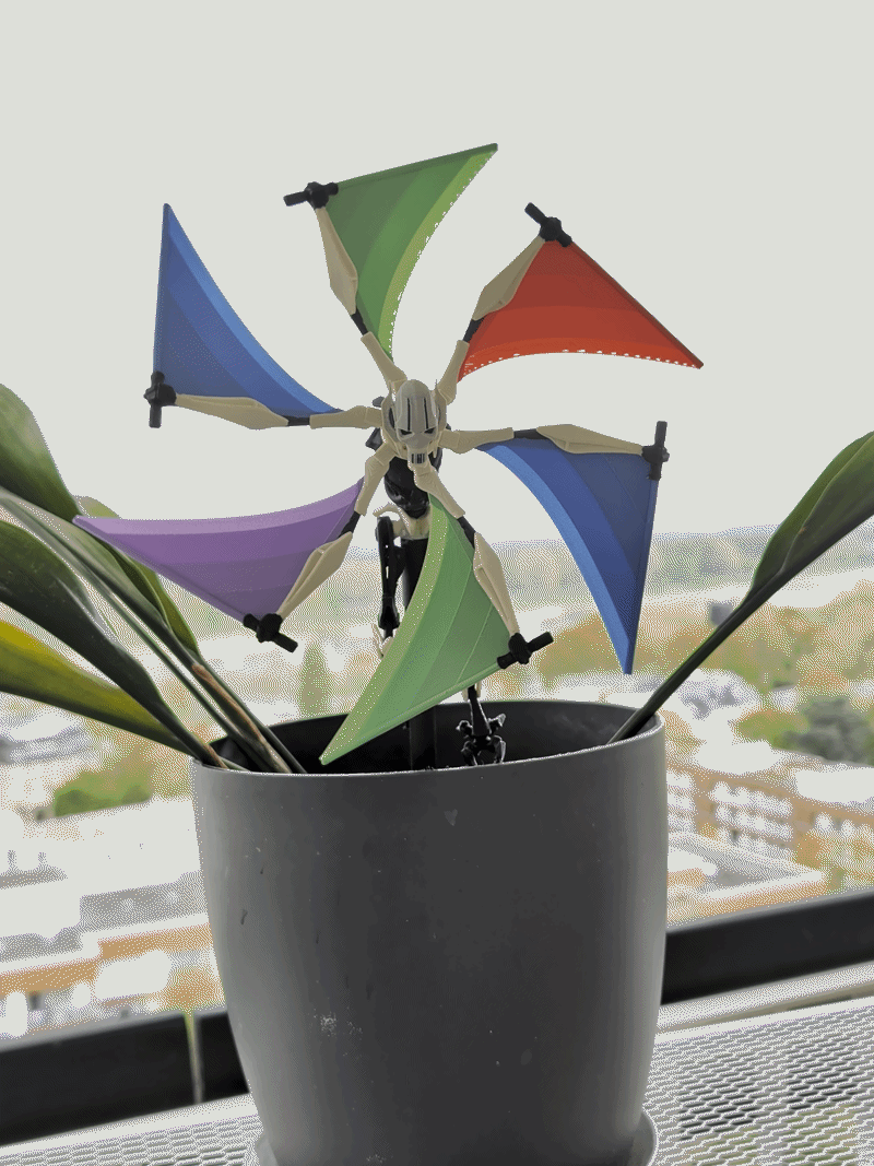 Miniatura 4 do modelo 3D General Grievous Wind Spinner