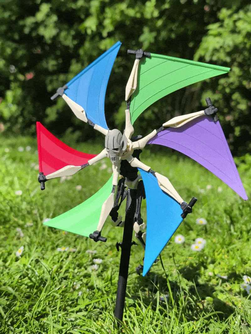 General Grievous Wind Spinner