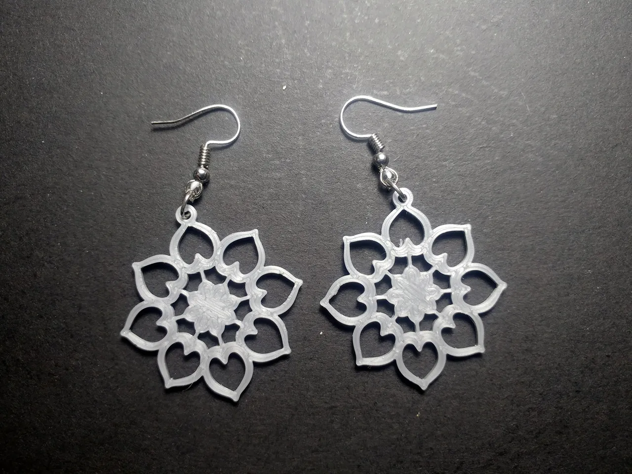 Eclipsed Hearts Earrings view 4