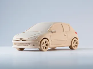 Peugeot 206 3D Car Model