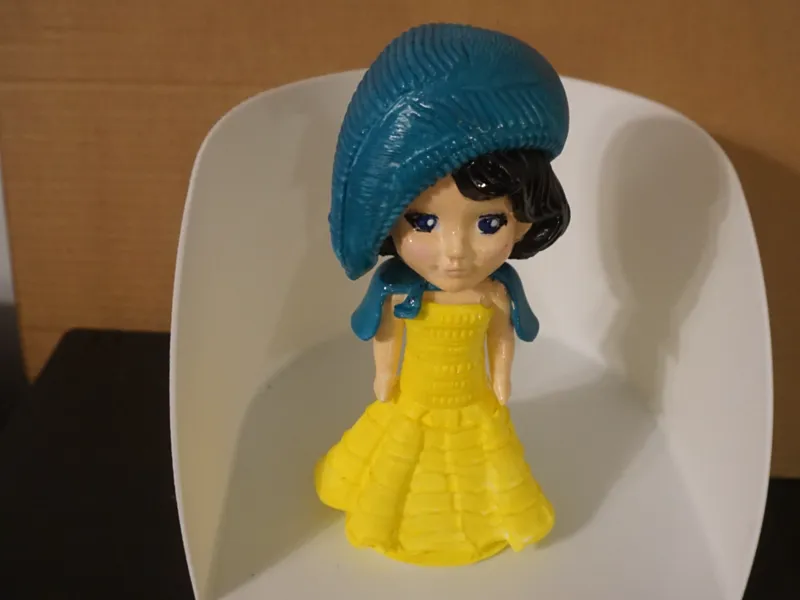 Teal baby doll