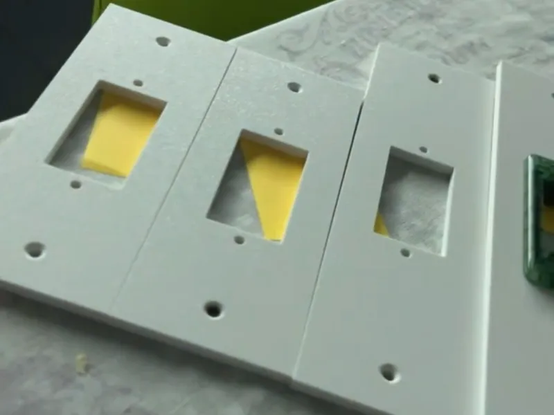 Cover plates for electric shutter holes