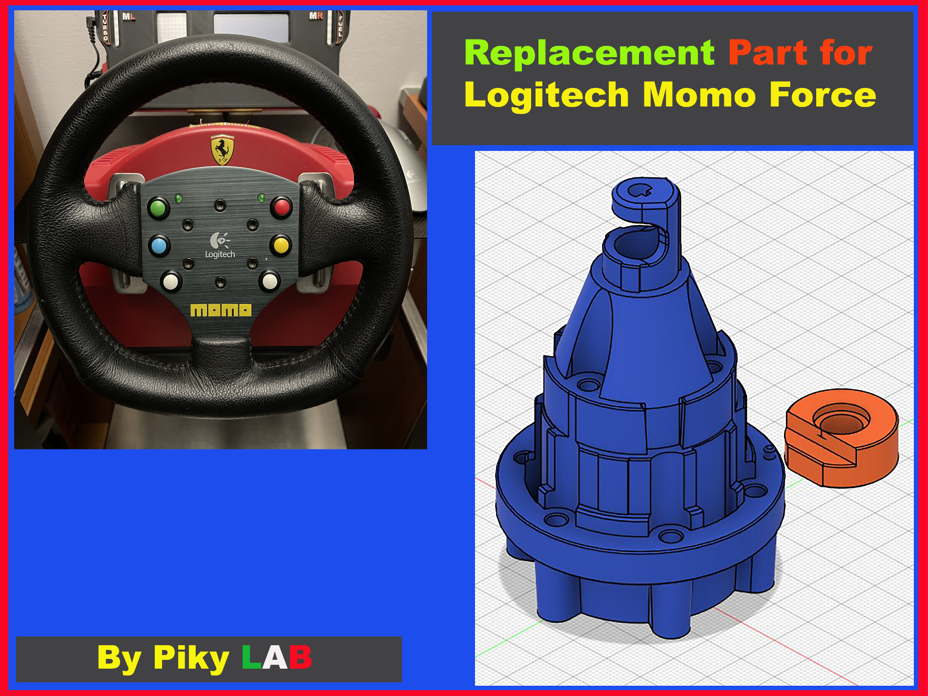 Replacement Part for Logitech Momo Force