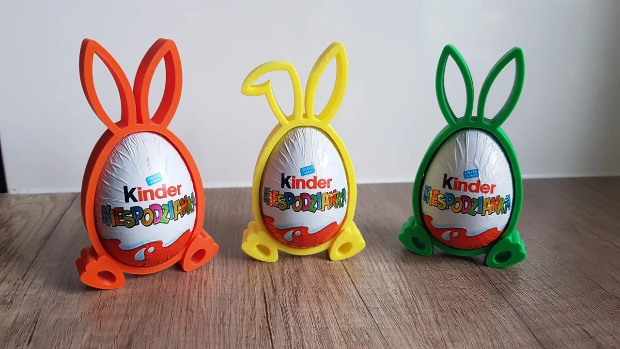 Easter Kinder Surprise Egg Bunny Überraschung Ü-Ei view 2