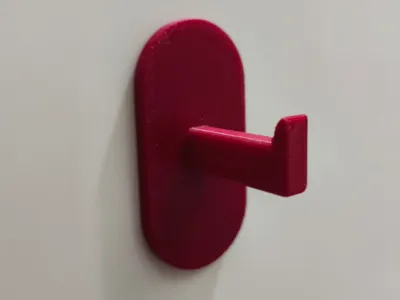 Wall-Mounted Utility Hook (No-Drill)