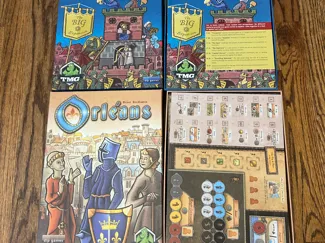 Orleans Board Game w/ Geekup bits Expansion Insert