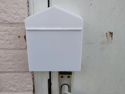 Garage Door Padlock Cover