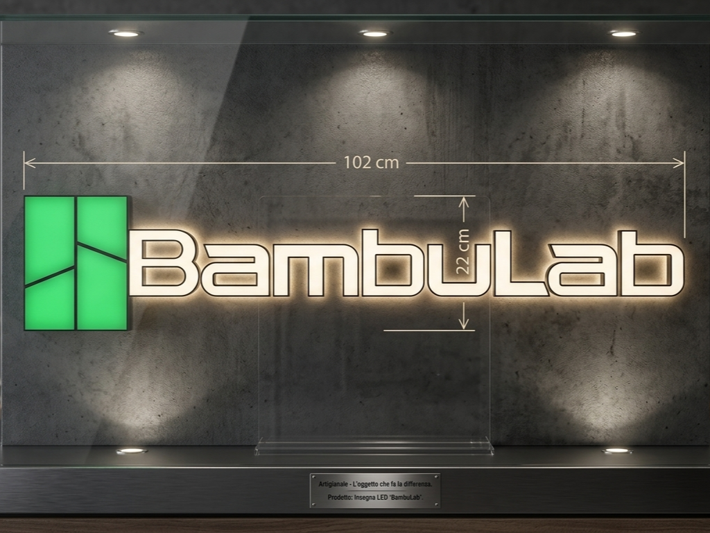 Bambu Lab lightbox da parete