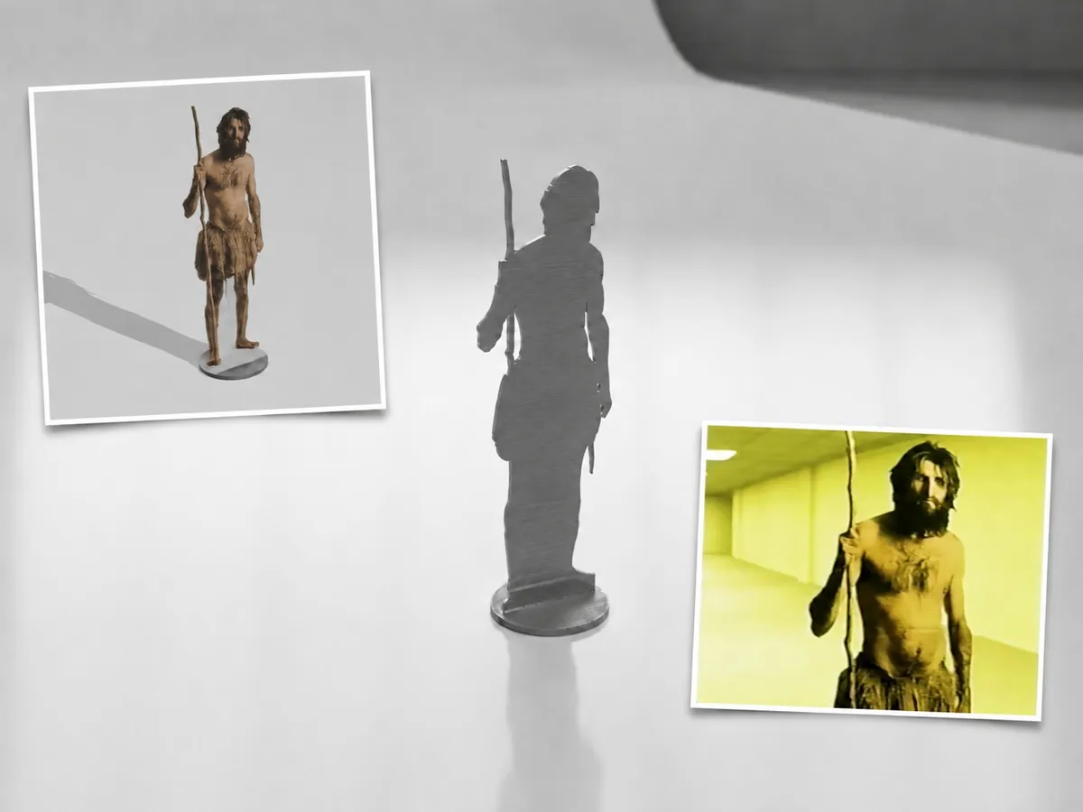 Silhouette Homme des cavernes, Backrooms
