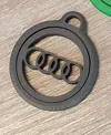 Audi spinner keychain