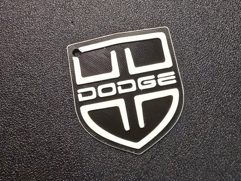 Dodge Car Keychain