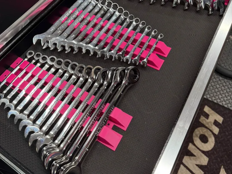Spanner/Wrench Holder - Tool Grid  19-6mm Reverse 