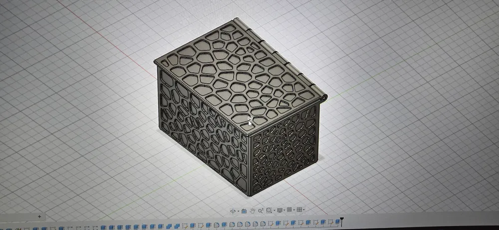 Box with hinged lid - Free 3D Print Model - MakerWorld