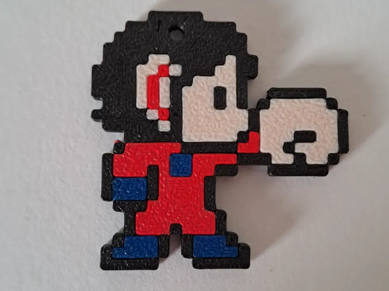 Alex Kidd key chain