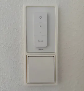 Mount for Hue dimmer switch Jung LS switch