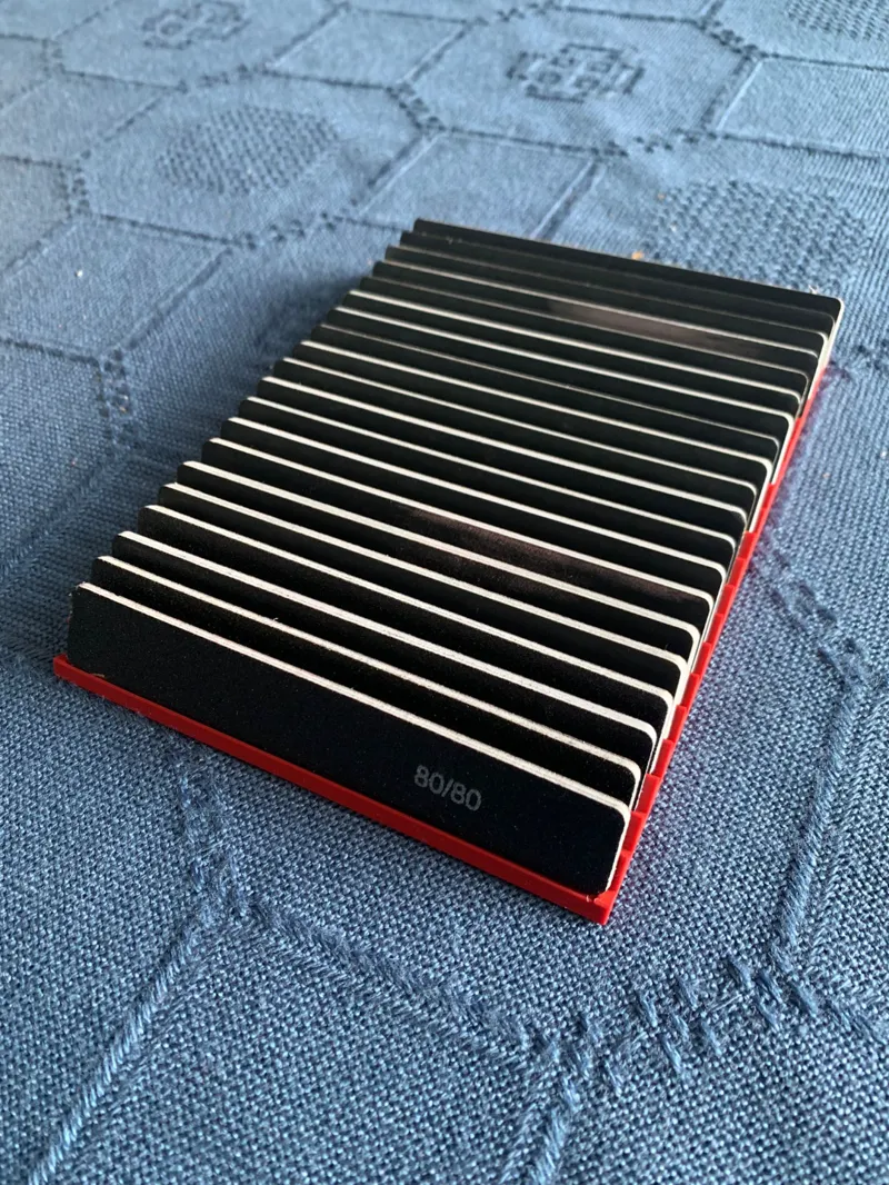Sandpaper pad holder V1