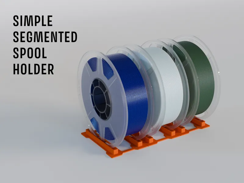 Simple Segmented Spool Holder