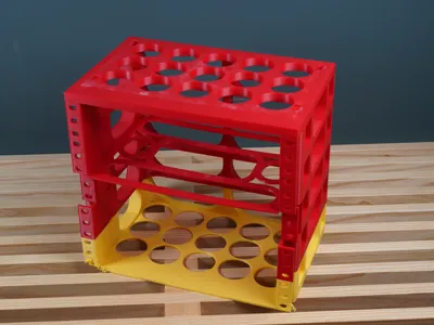 Modular 10 Inch Server Rack / Print more as needed