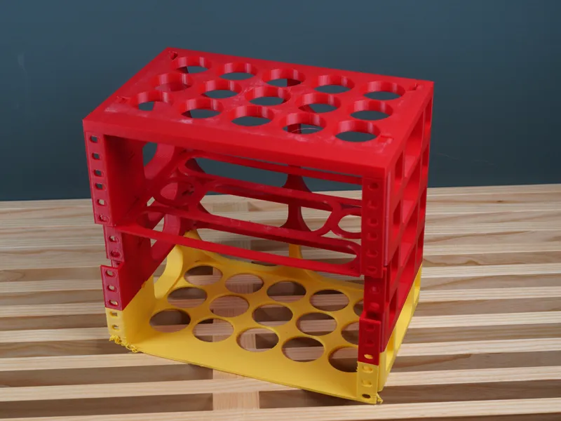 Modular 10 Inch Server Rack / Print more as needed