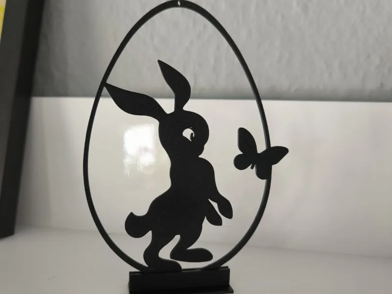 Osterhase Schmetterling Ei Kranz