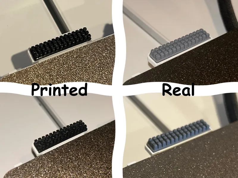 A1 nozzle wiper replacement